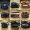 Braided Wrap Leather Bracelets - hopjeweler