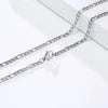 Men Simple Figaro Chain Necklaces - hopjeweler