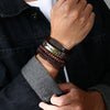 Braided Wrap Leather Bracelets - hopjeweler