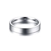 Stainless Steel Couples Anti Allergy Rings - hopjeweler