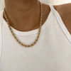 Chic Twisted Rope Link Chain Necklaces - hopjeweler