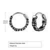 Gothic Hoop Earrings - hopjeweler