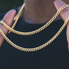 Men's Cuban Link Chain Necklace - hopjeweler