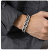 Stainless Steel Cuban Chain Bracelets for Men - hopjeweler