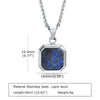 15mm Square Pendant Necklace - hopjeweler